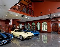 classic car garage