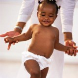 baby learning to walk